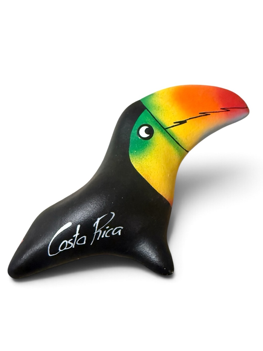 NEW Wooden Toucan Bird Figurine - COSTA RICA
